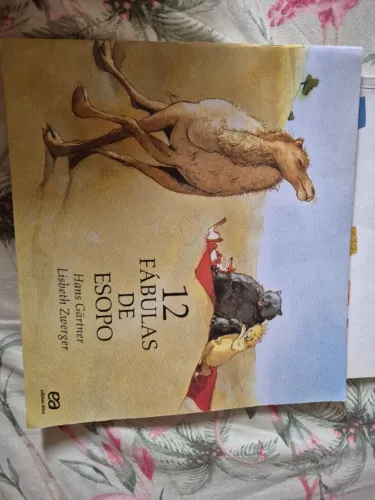 Livro 12 fábulas de esopo