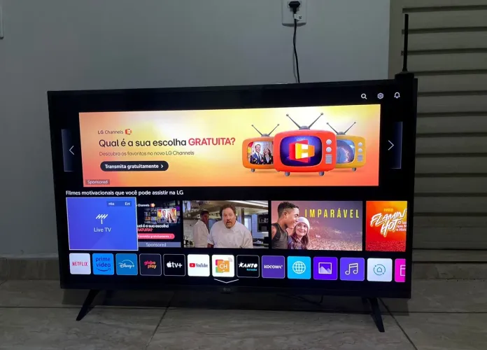 Smart TV LG 43" HDR Ativo, ThinQ AI Inteligencia Artificial