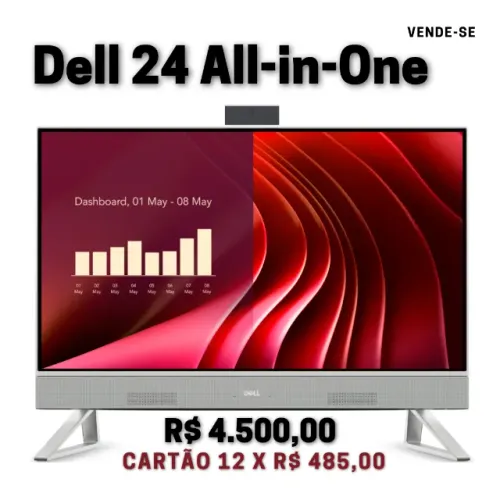 Dell All-in-One Inspiron 24 | Core i7 (12ª Geração) | 32GB RAM | 1TB | Windows 11 Pro