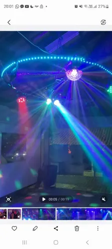Jogo de Luz Completo para festa!