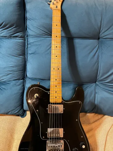 Fender Squier Telecaster Custom HH Vintage Modified 2005 Black.