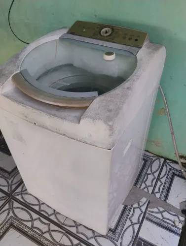 Máquina de lavar quebra galho