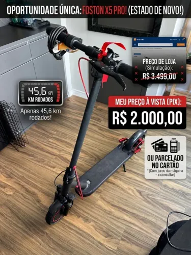 Patinete X5 pro foston 2025