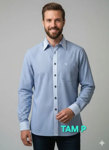 Camisas masculinas cores variadas