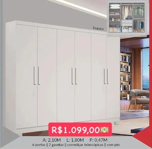 Guarda Roupa D922