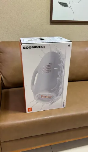 Jbl Boombox 4 Branca - Original Lacrada