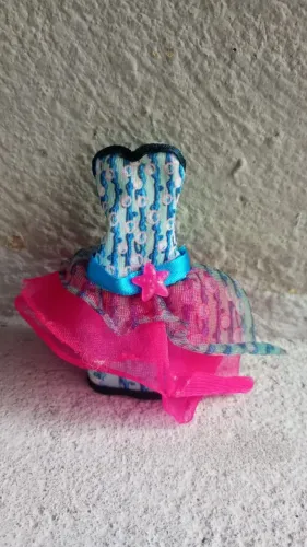 Vestido lagoona blue monster high 