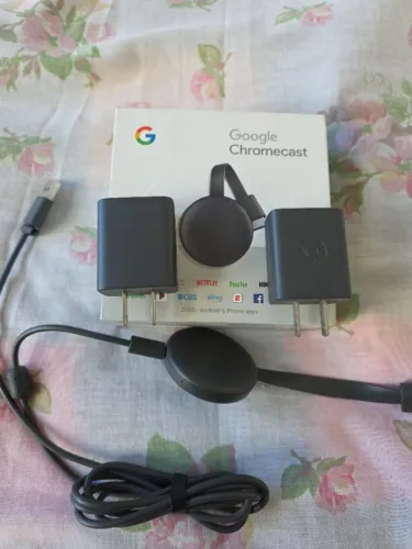 Chromecast 3 - Gen3 - Pouco usado - Acompanha Caixa