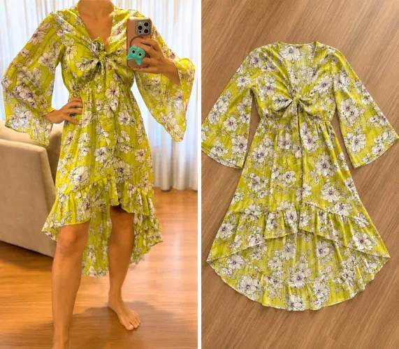 Vestido Forever 21 Floral - Tamanho P