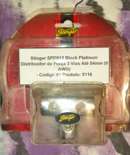 Bloco Distribuidor/Terminal Bateria Som automotivo