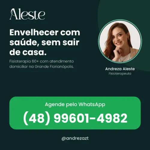 Fisioterapia para Idosos (+60) a domicílio!