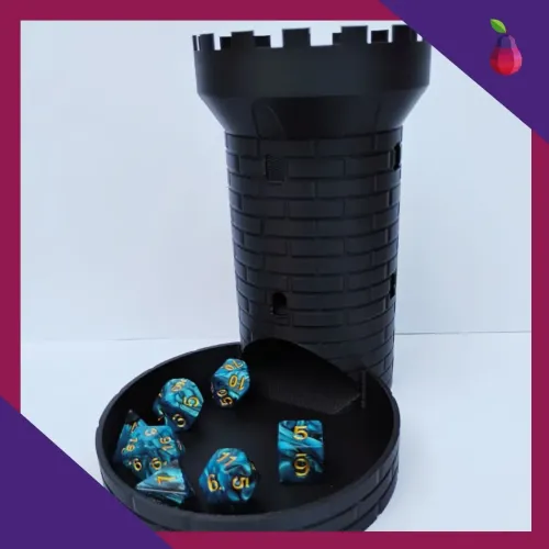 Torre de dados para RPG de Mesa