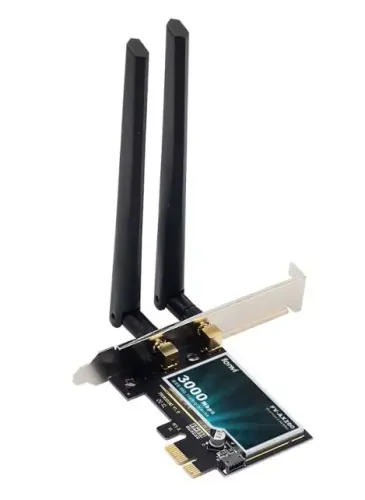 Placa de rede Wi-Fi 6 AX200 PCIe + Bluetooth 5.2