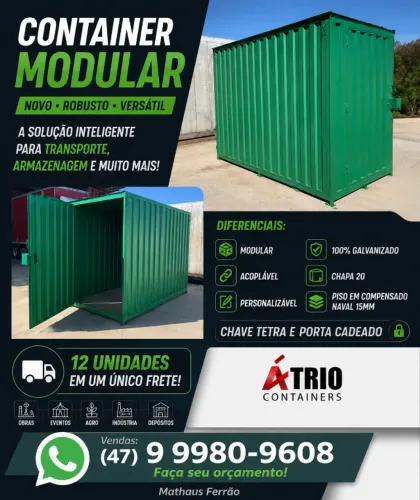 Container Modular Multiuso