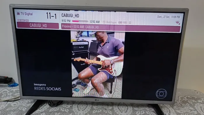 Tv LG 32 polegadas não é smart