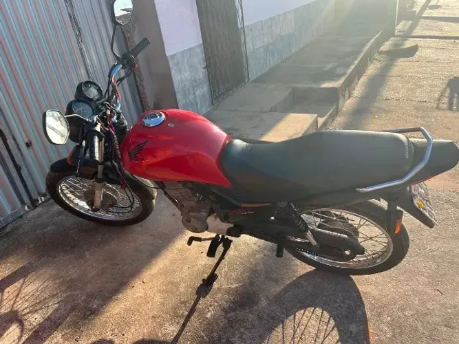 Moto CG 125 partida eletrica
