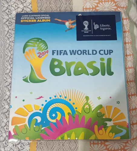 Álbum Copa do mundo 2014 completo.