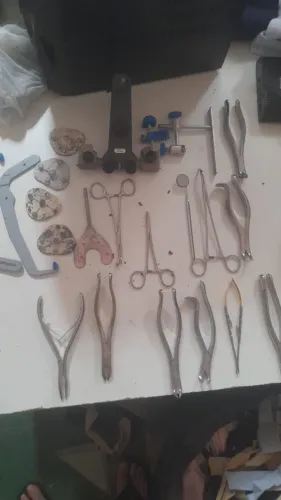 Kit de Instrumentos de Precisão em Aço Inoxidável