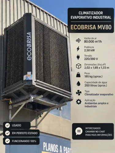Climatizador industrial