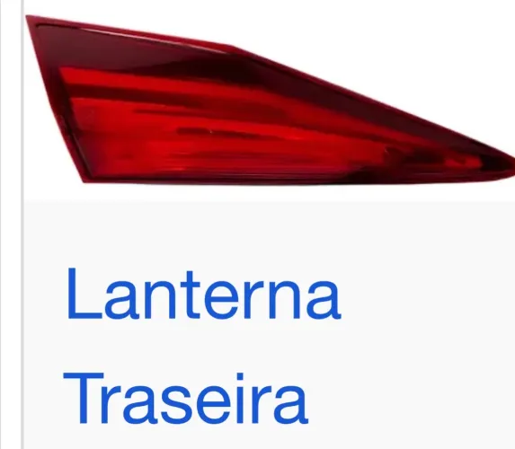 Lanterna da tampa  traseira do Honda civic g10