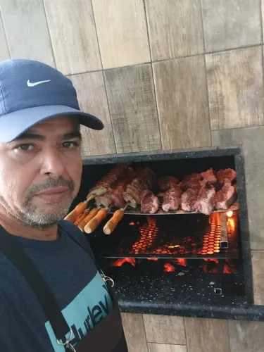 Churrasqueiro em domicílio