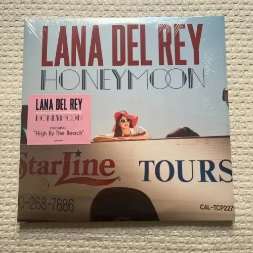 LP Honeymoon - Lana del rey (Vinil duplo preto) Lacrado