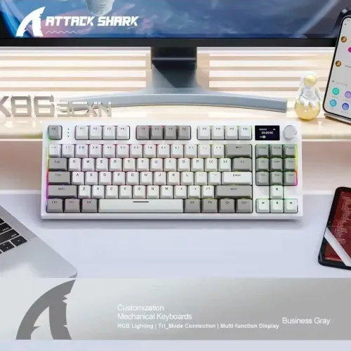 Teclado Mecânico Attack Shark K86