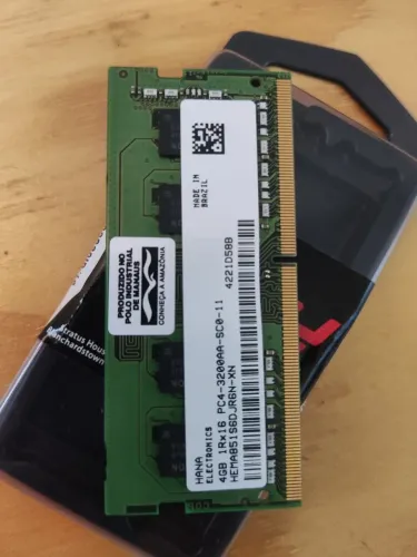 MEMÓRIA RAM 3200MHZ 4GB - ORIGINAL ASUS (LER DESCRIÇÃO)