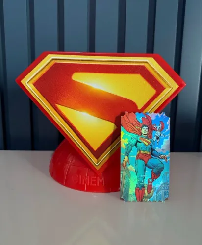 Balde Cinemark Superman 