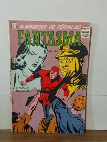 gibi hq almanaque de férias do fantasma a maleta misteriosa