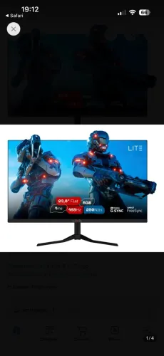Monitor gamer