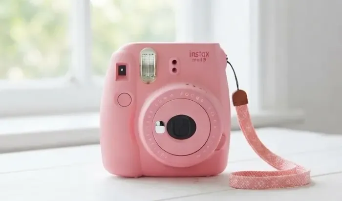 Câmera Instantânea Fujifilm Instax Mini 9 - Rosa - Ótimo Estado!