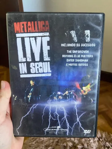 DVD Metallica Live in Seoul