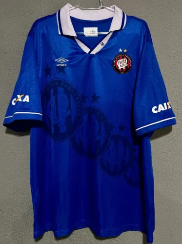 Camisa Club Athletico Paranaense 2014 Azul Comemorativa 20 Anos do Tetra