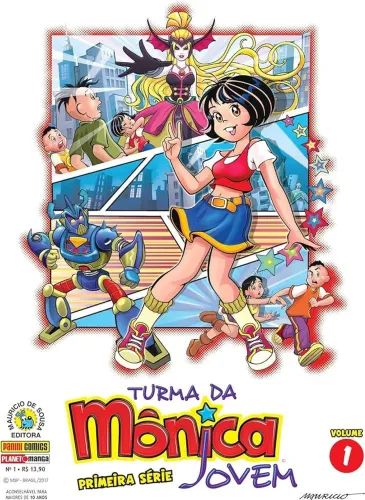 Turma da Mônica Jovem #1 1ª geração Volume 1 Primeiro lançamento