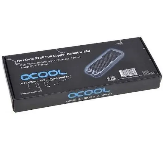 Watercooler Radiador Alphacool NexXxos ST30 240mm 100% cobre