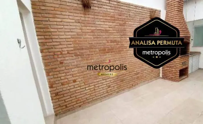 Sobrado com 3 dormitórios à venda, 223 m² por R$ 1.100.000,00 - Cerâmica - São Caetano do