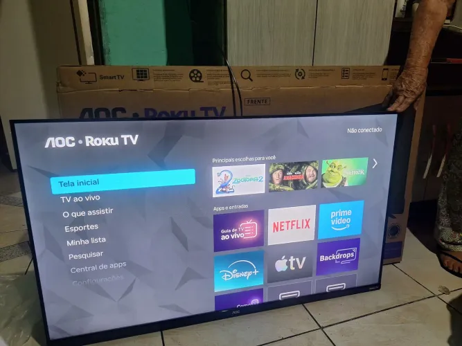 televisão 43 polegadas