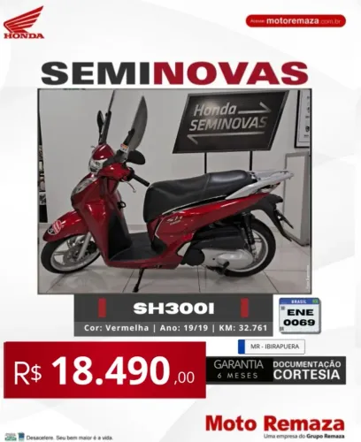 SH300i 2019 ( TRANSF GRÁTIS )
