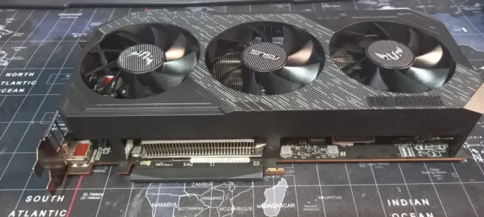 Placa De Vídeo Asus TUF Gaming AMD Radeon RX 5700 8GB GDDR6 256-bit Triple Fan (Original)