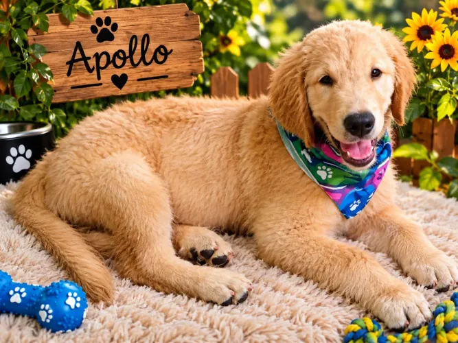 Vê do um filhote de Golden retriever 4 .esses pego até 1.800 nele tenho que viajar