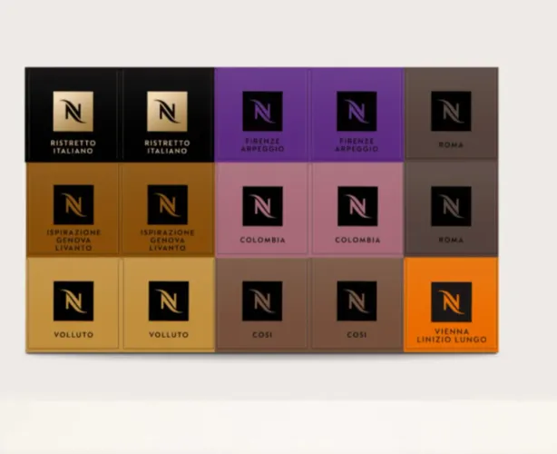 Cápsulas de café Nespresso 