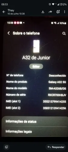 celular Samsung A32
