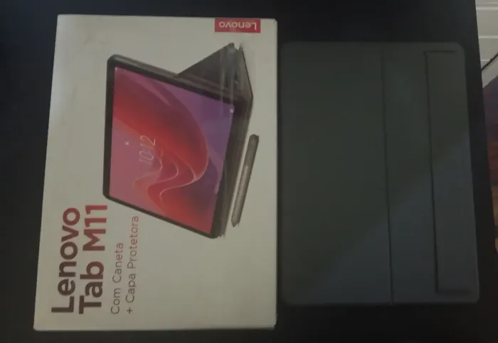 Lenovo Tab M11 128GB, 4gb de ram + Caneta Original (Completo na Caixa)