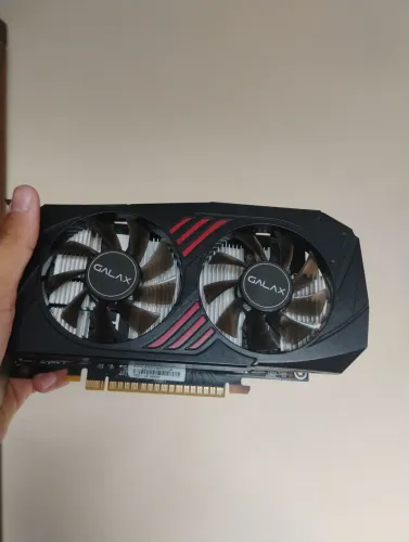 Placa de vídeo GTX 1050 4gb dual fan