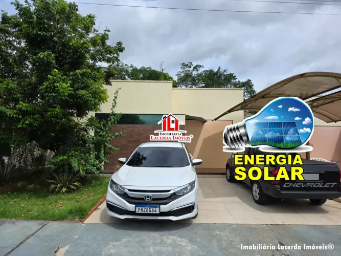 Casa  Semimobiliada no Vertentes do Tarumã com (3 Qts (1) Suíte com Energia Solar/