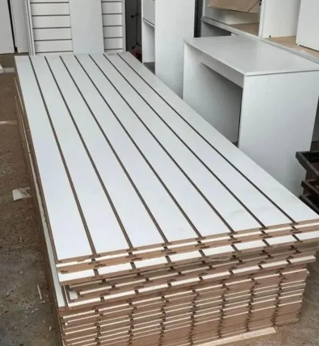 Painel canaletado em mdf