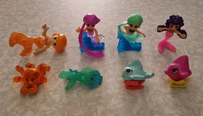 Lote sereias Kinder ovo surpresa 2015
