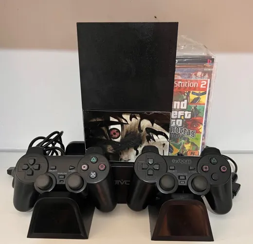 Playstation 2 completo vários jogos + Garantia 