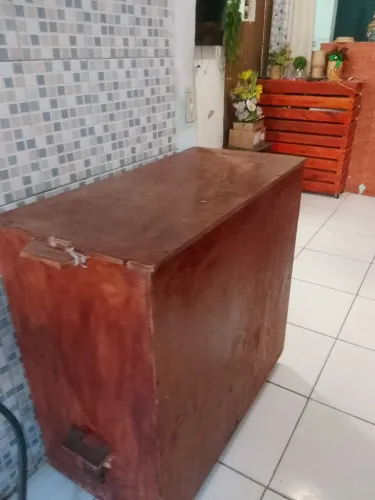 balcao desmontável em pallet grande